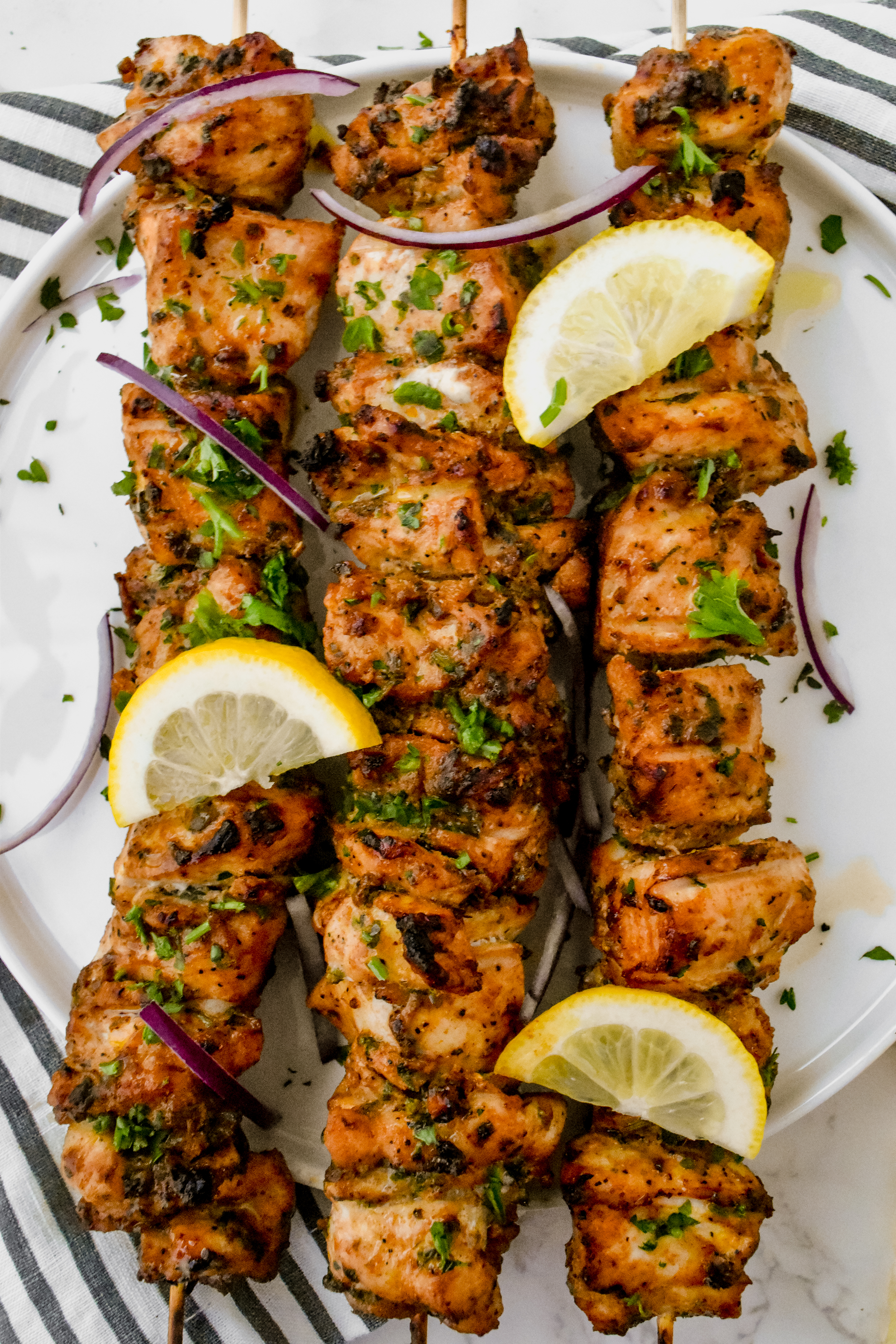 Oven Baked Chicken Skewers